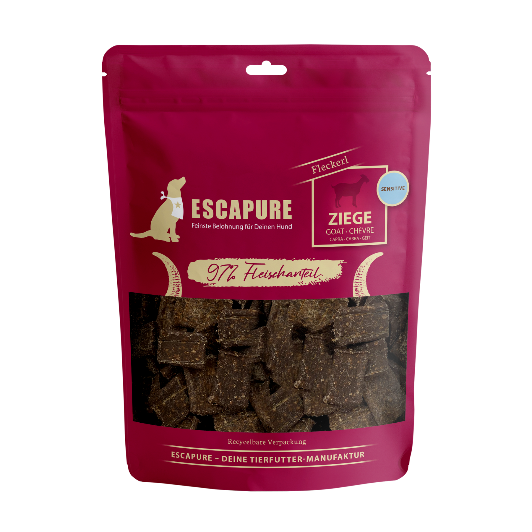 Escapure Fleckerl mit Heilerde Ziege