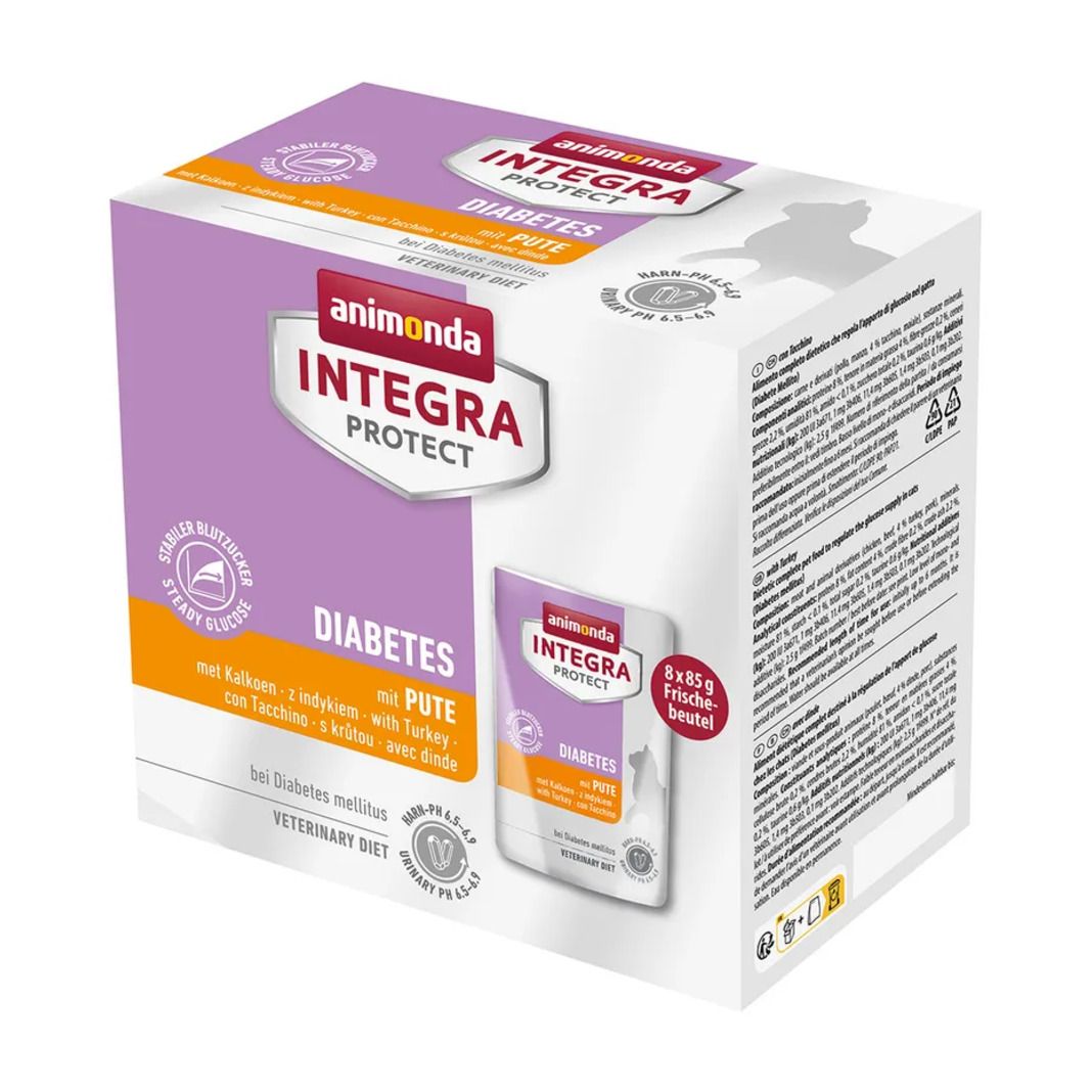 animonda INTEGRA PROTECT - Pouch - Diabetes - mit Pute - Frischebeutel