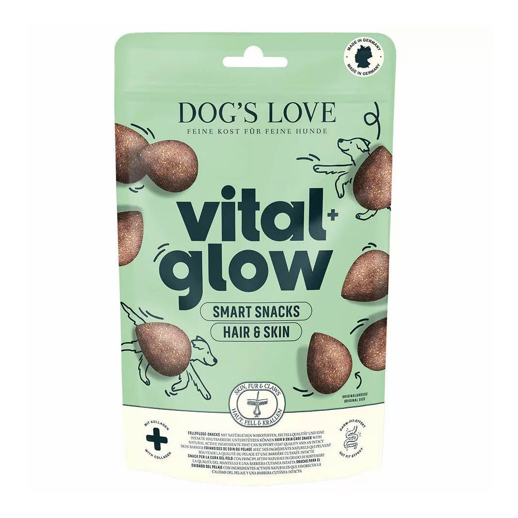 DOG'S LOVE Smart Snacks Vital+ Glow | 6 x 150 g