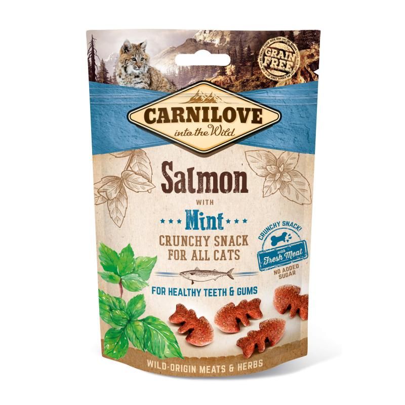 Carnilove Cat - Crunchy Snack - Lachs mit Minze | 50 g