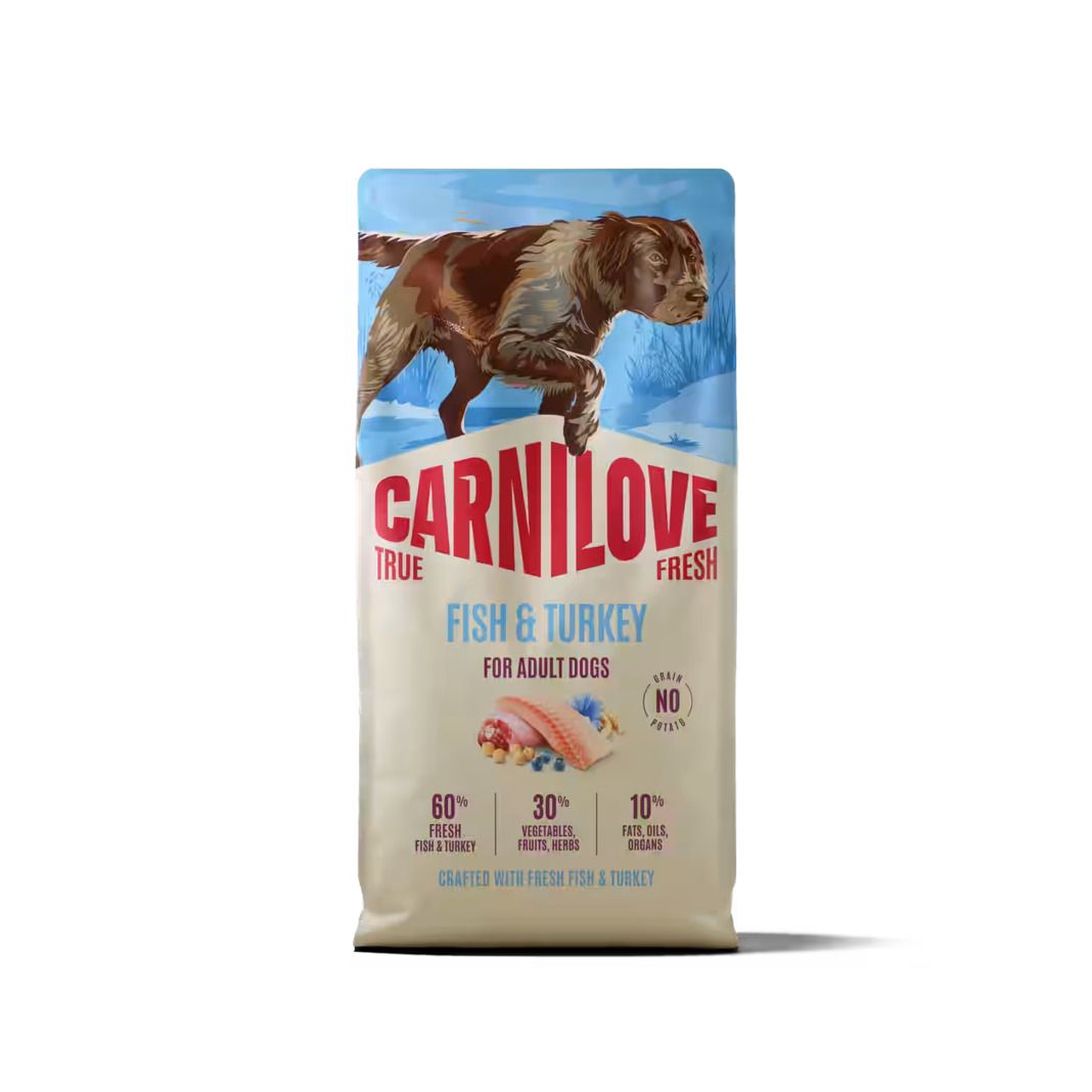 Carnilove Dog True Fresh - Adult - Fisch & Truthahn | 2 x 12 kg