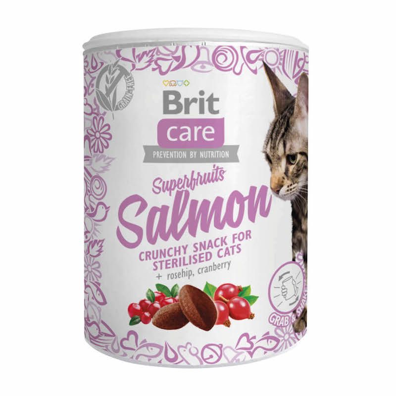 Brit Care - Cat - Snack - Superfruits Lachs | 100 g