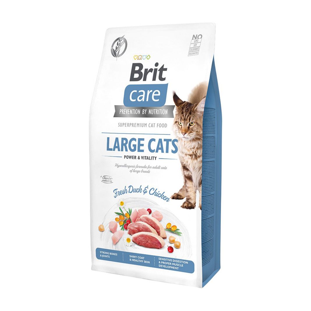 Brit Care - Cat - Getreidefrei - Große Rassen - Kraft & Vitalität | 7 kg