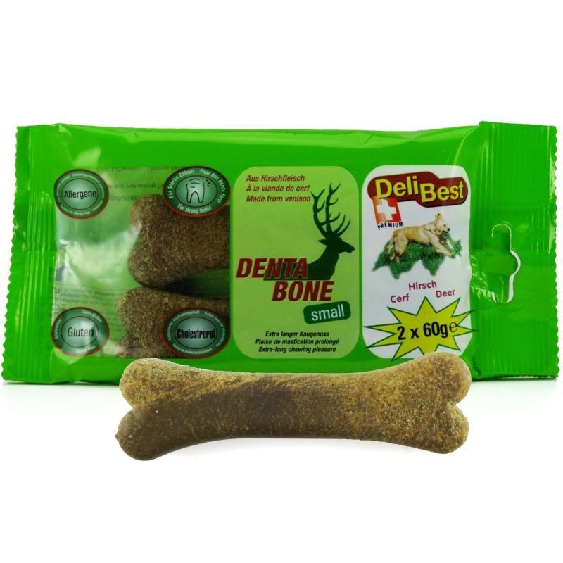 DeliBest DentaBone - Hirsch small | 2 Stck.