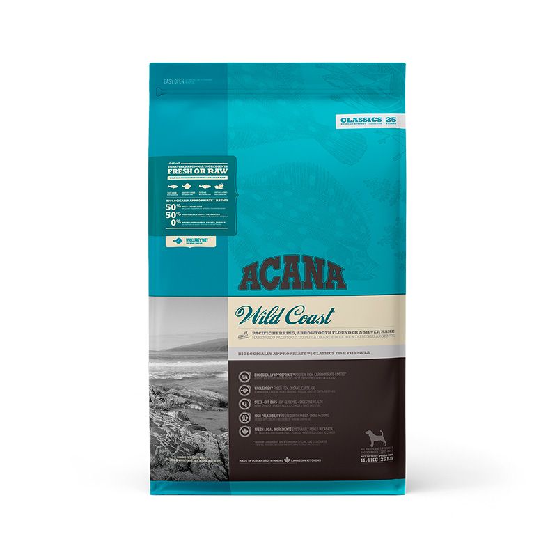 Acana Dog Classics Wild Coast Recipe | 2 x 9,7 kg