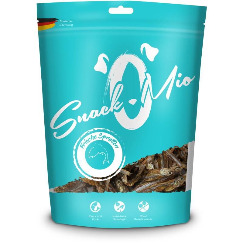 SnackOMio Hundesnack frische Sprotten | 50 g