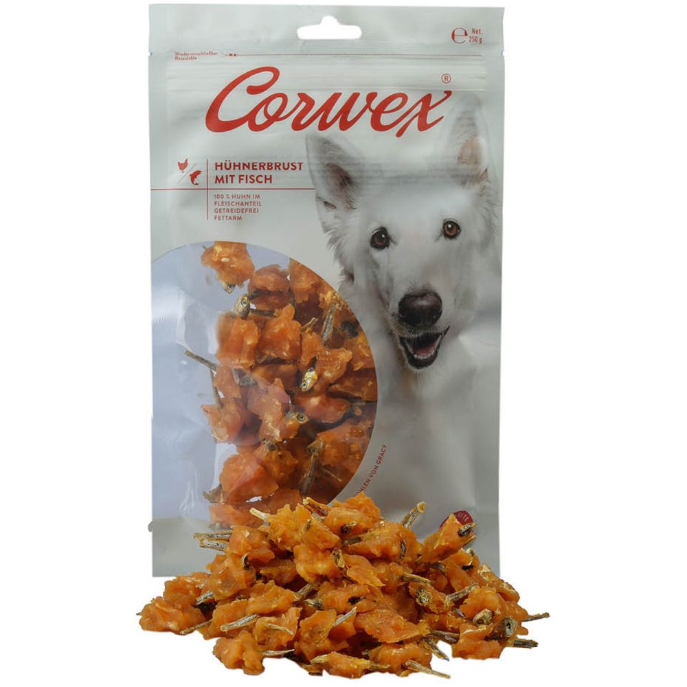 Corwex Hühnerbrust mit Fisch | 6 x 250 g