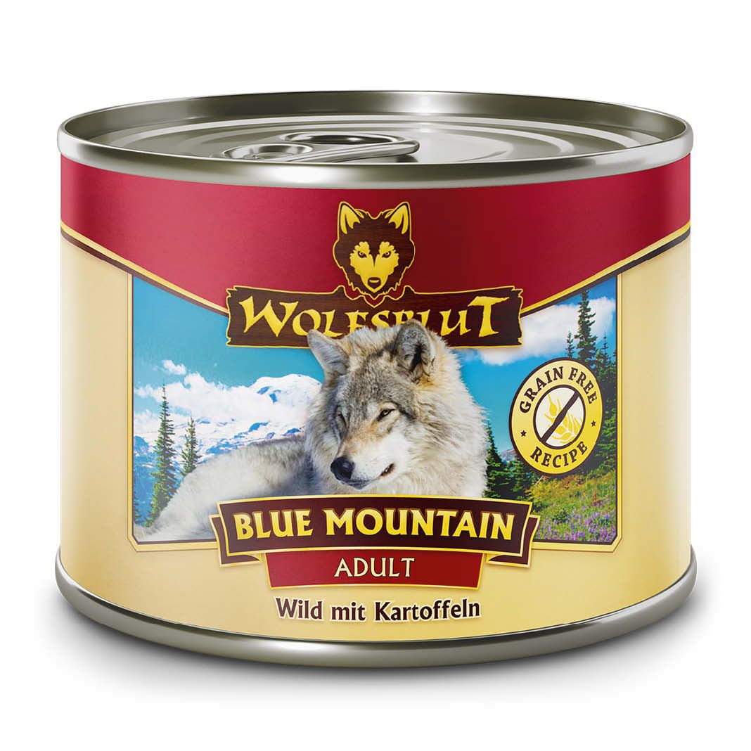 Wolfsblut Blue Mountain Adult - Wild und Kartoffel | 6 x 200 g