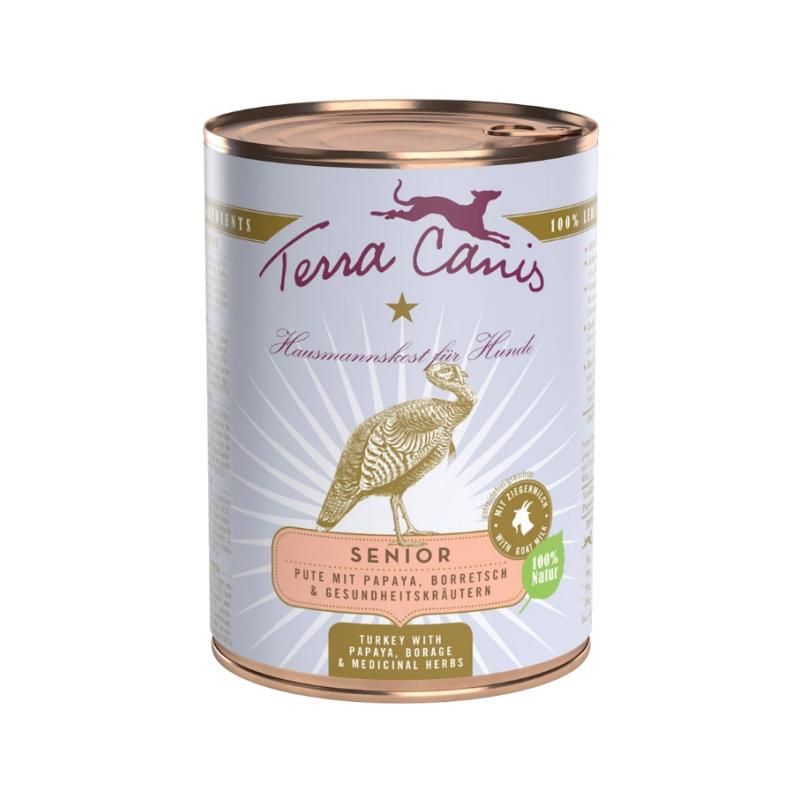 Terra Canis Senior - Rind mit Sellerie, Aprikose & Gesundheitskräutern | 6 x 400 g