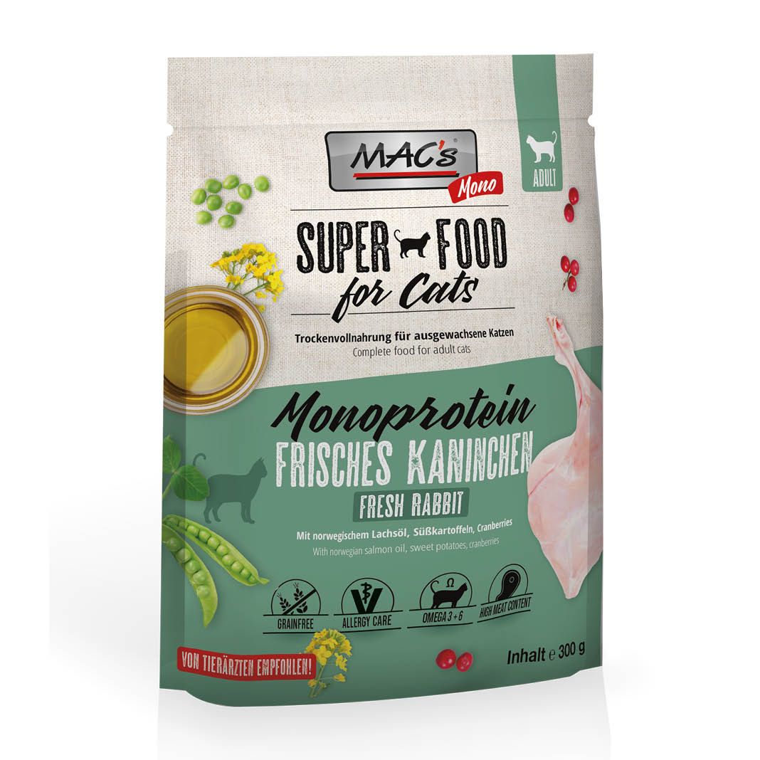 MAC's - Cat - Adult Mono Kaninchen | 300 g