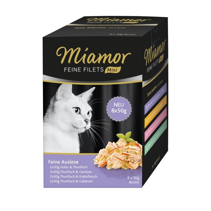 Miamor Feine Filets Mulitbox Feine Auslese | 8 x 50 g