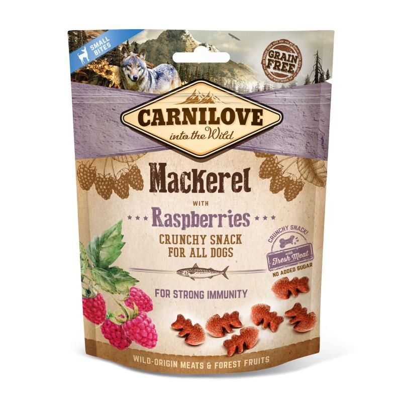Carnilove Dog - Crunchy Snack - Makrele mit Himbeeren | 200 g