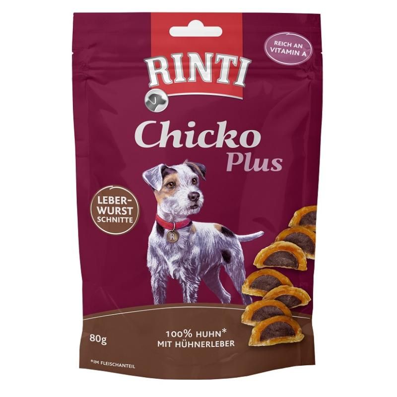 Rinti Chicko Plus Leberwurstschnitte | 80 g
