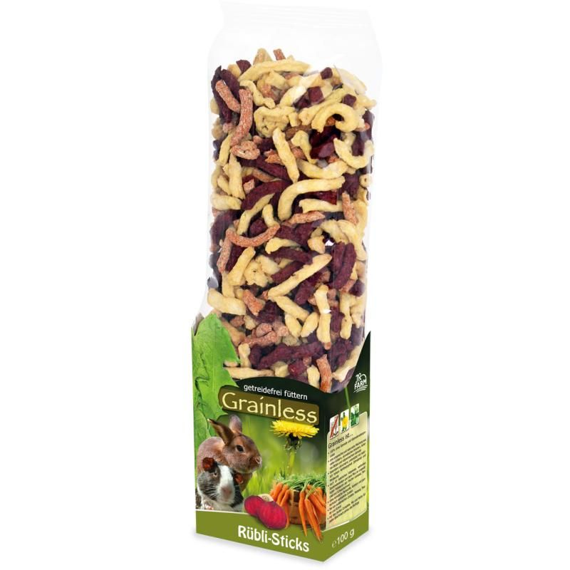 JR Farm Grainless Rübli-Sticks | 8 x 100 g