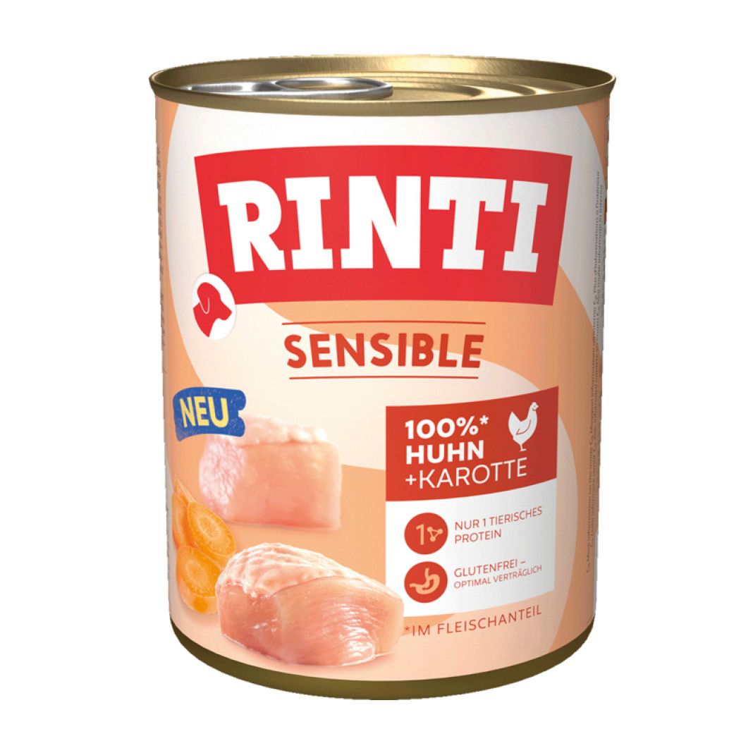 Rinti Sensible Huhn & Karotte | 6 x 800 g