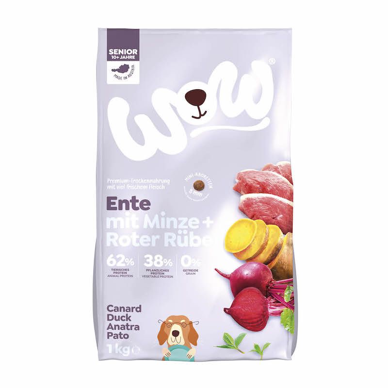 WOW TROCKEN Minis SENIOR Ente | 1 kg