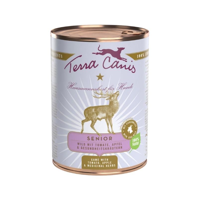 Terra Canis Senior - Rind mit Sellerie, Aprikose & Gesundheitskräutern | 6 x 400 g