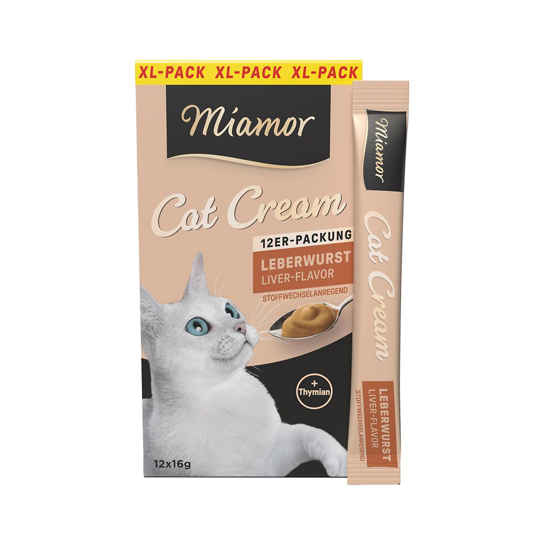 Miamor Cat Snack Leberwurst Cream XL