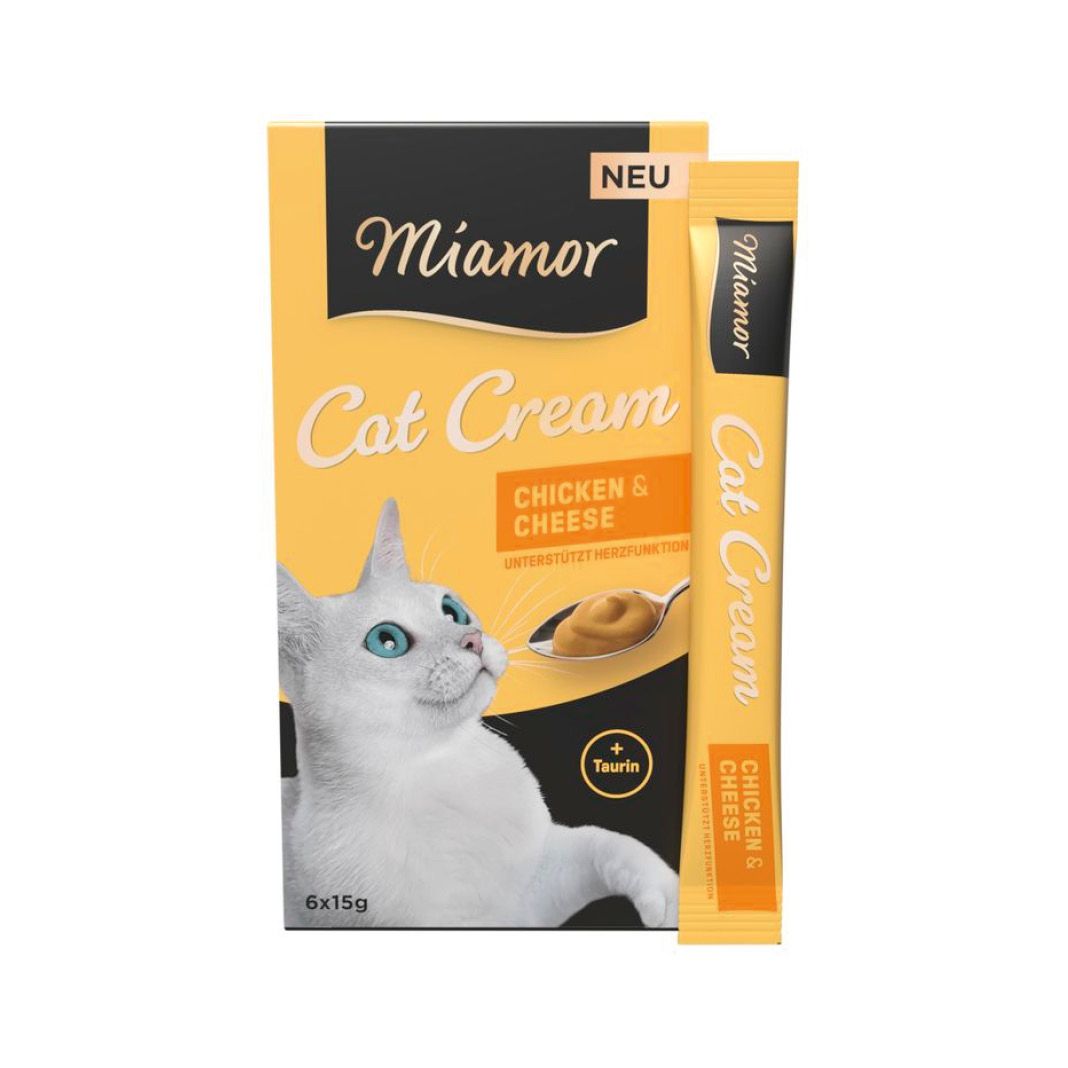 Miamor Cat Snack Chicken & Cheese Cream (11 x 6 =) | 66 x 15 g
