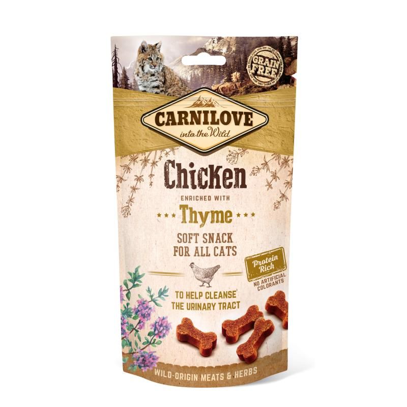 Carnilove Cat - Soft Snack - Huhn mit Thymian | 50 g