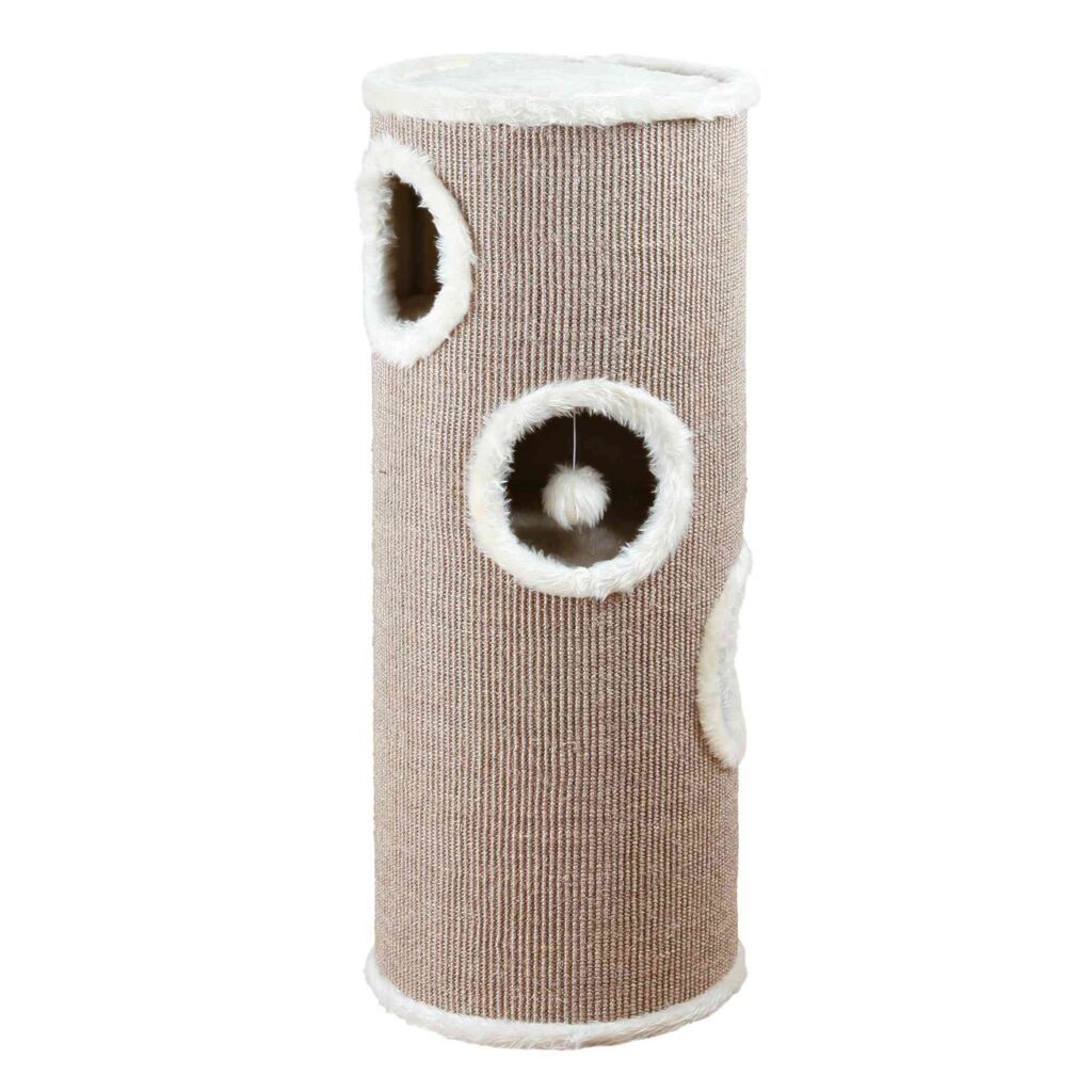 TRIXIE Cat Tower Edoardo, taupe/creme