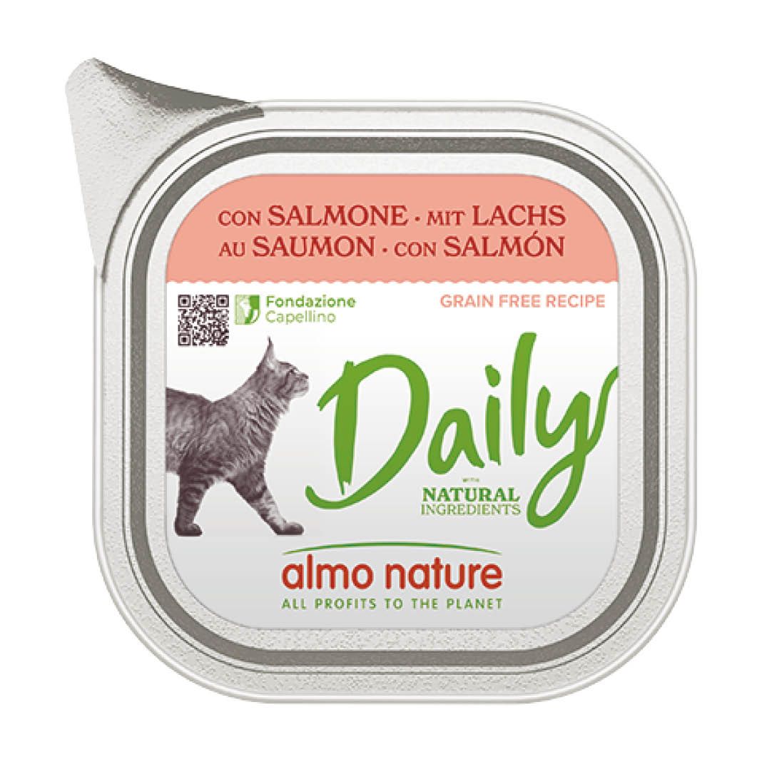 Almo Nature - Daily - Schale - Lachs | 32 x 100 g