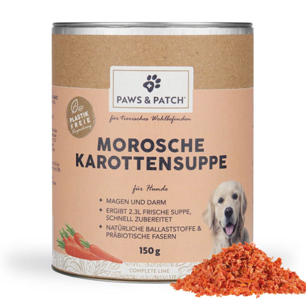 Paws & Patch MOROSCHE KAROTTENSUPPE fr Hunde 2,3l | 150 g | 150 g |  paws0023