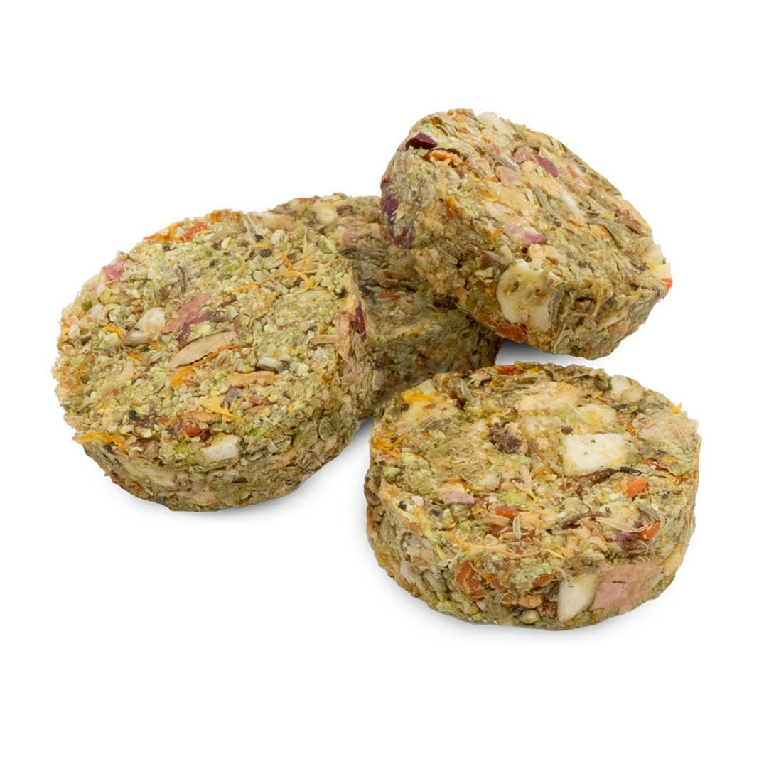 JR Farm Grainless Kräuterolis Ringelblume-Banane | 5 x 80 g