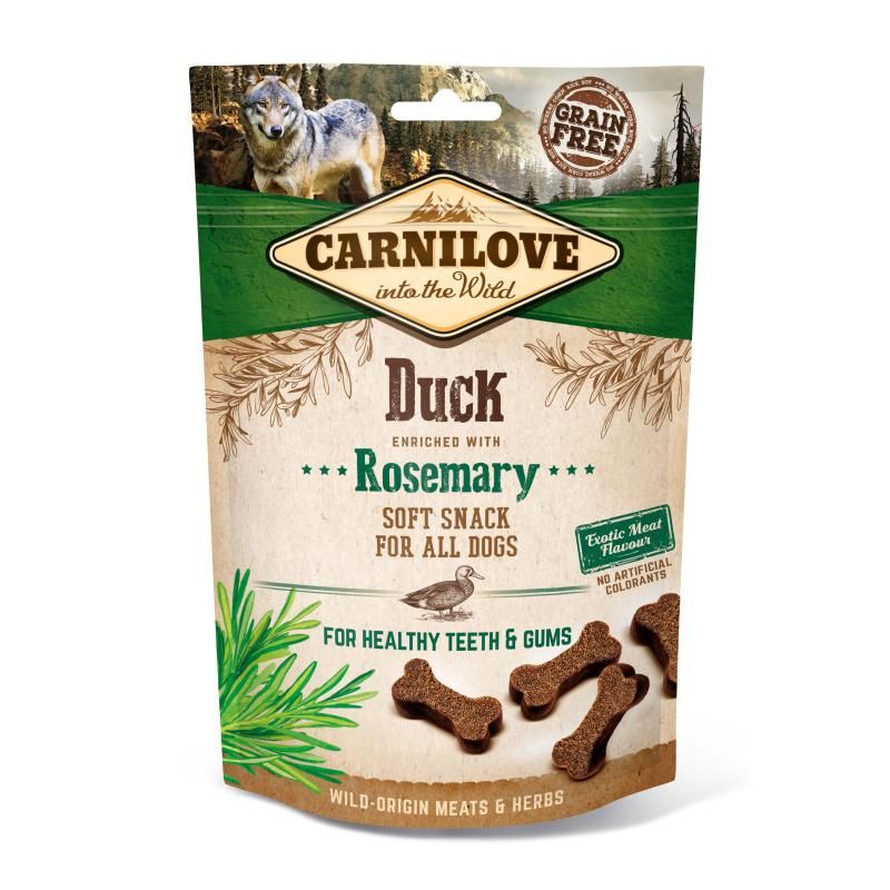 Carnilove Dog - Soft Snack - Ente mit Rosmarin | 200 g