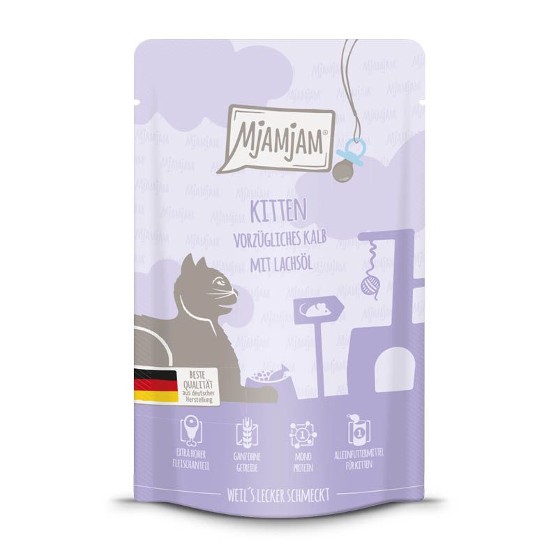 MjAMjAM Cat - Leckere Mahlzeiten - Quetschies - Kitten