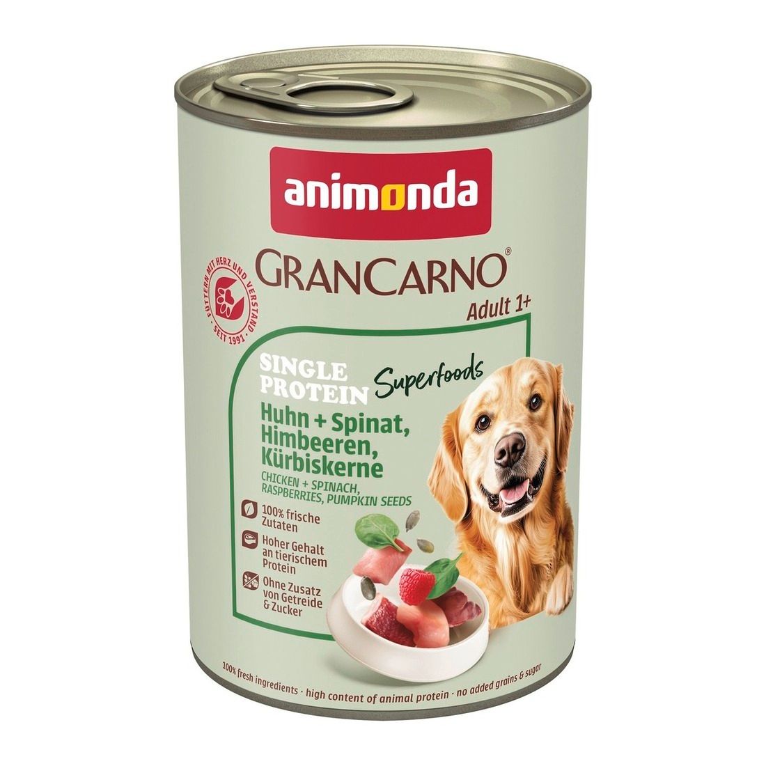 animonda GranCarno - Dose - Adult - Single Protein + Superfoods
