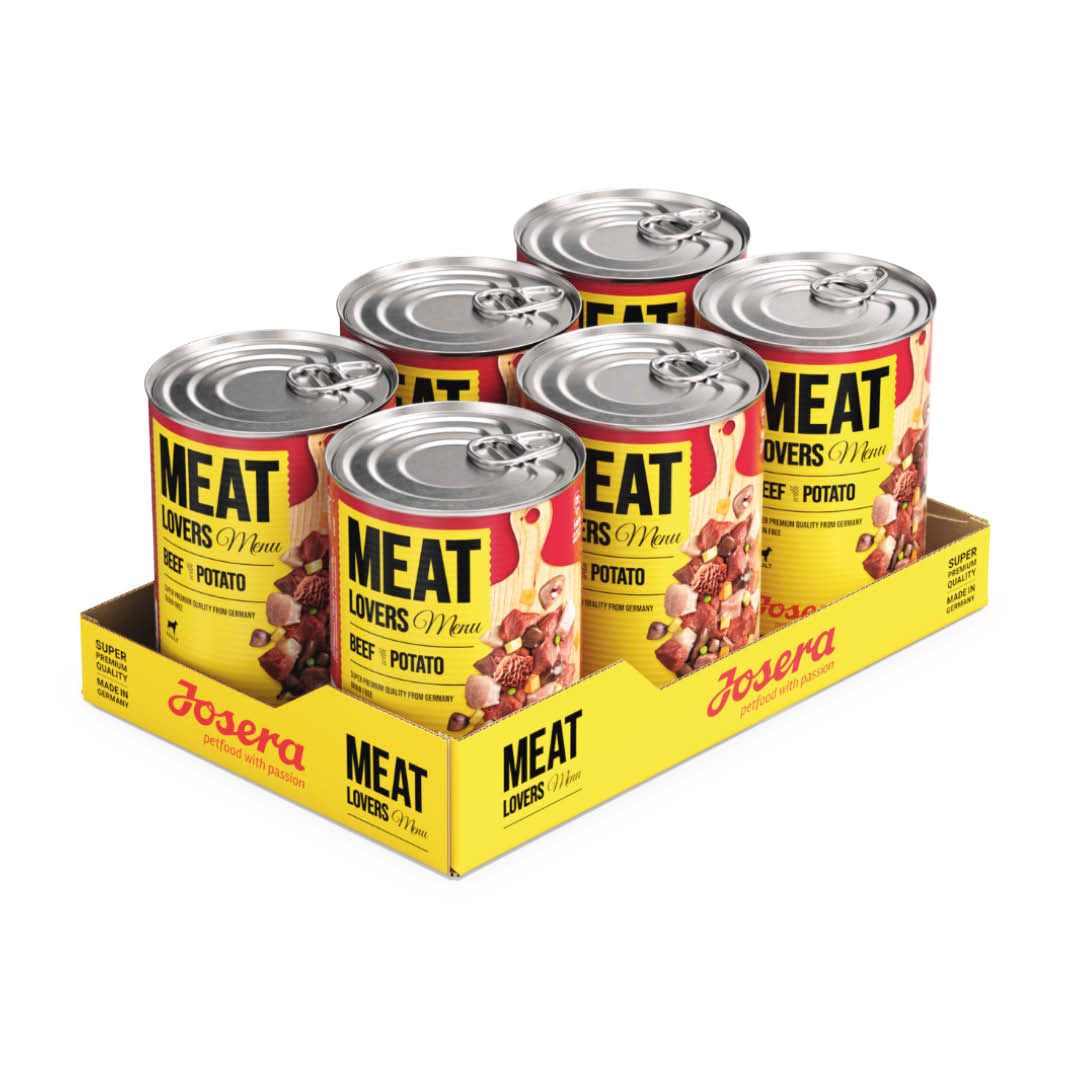 Josera Meat Lovers Menu Beef with Potato | 6 x 800 g