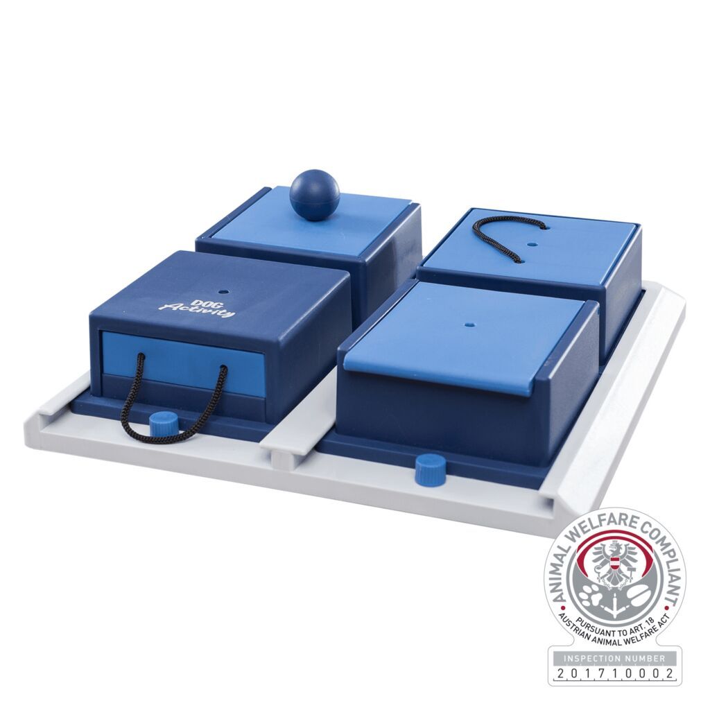 TRIXIE Dog Activity Strategie-Spiel Poker Box 1 | 31 x 31 cm