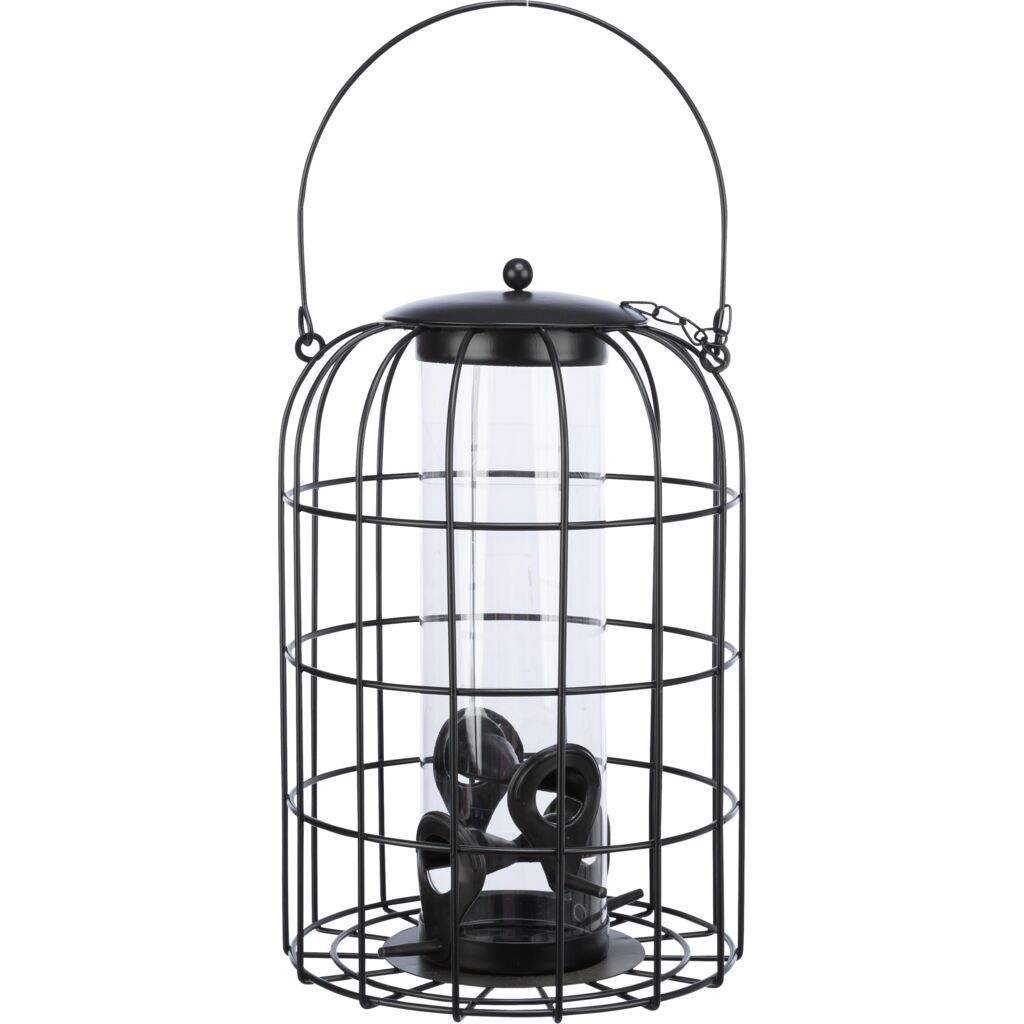 TRIXIE Futterspender, schwarz | 950 ml/ø 17 × 26 cm