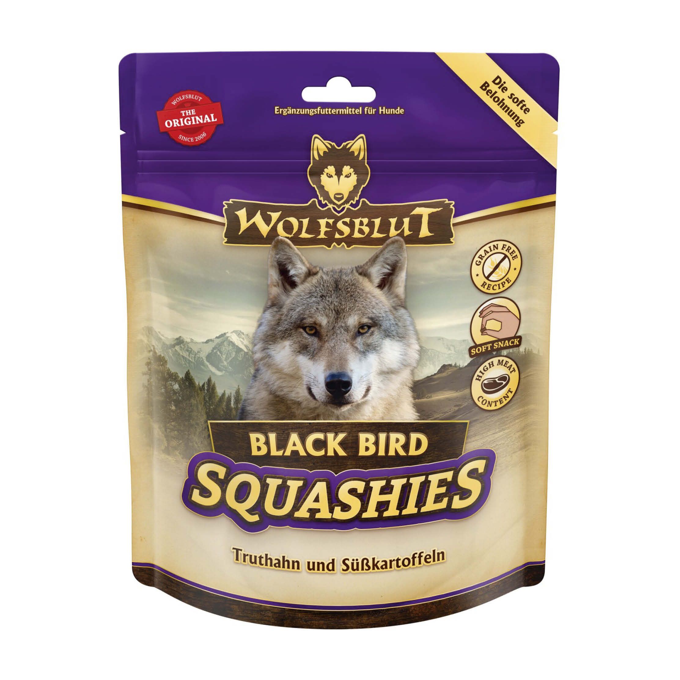 Wolfsblut Squashies Black Bird - Truthahn mit Süßkartoffel | 300 g