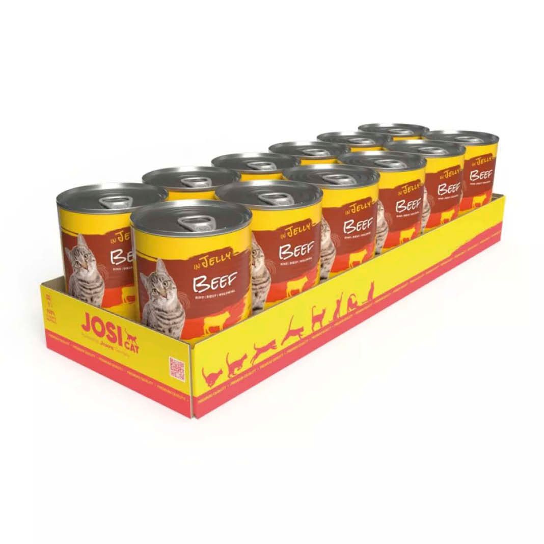 Josera JosiCat Beef in Jelly (3x4) | 12 x 400 g