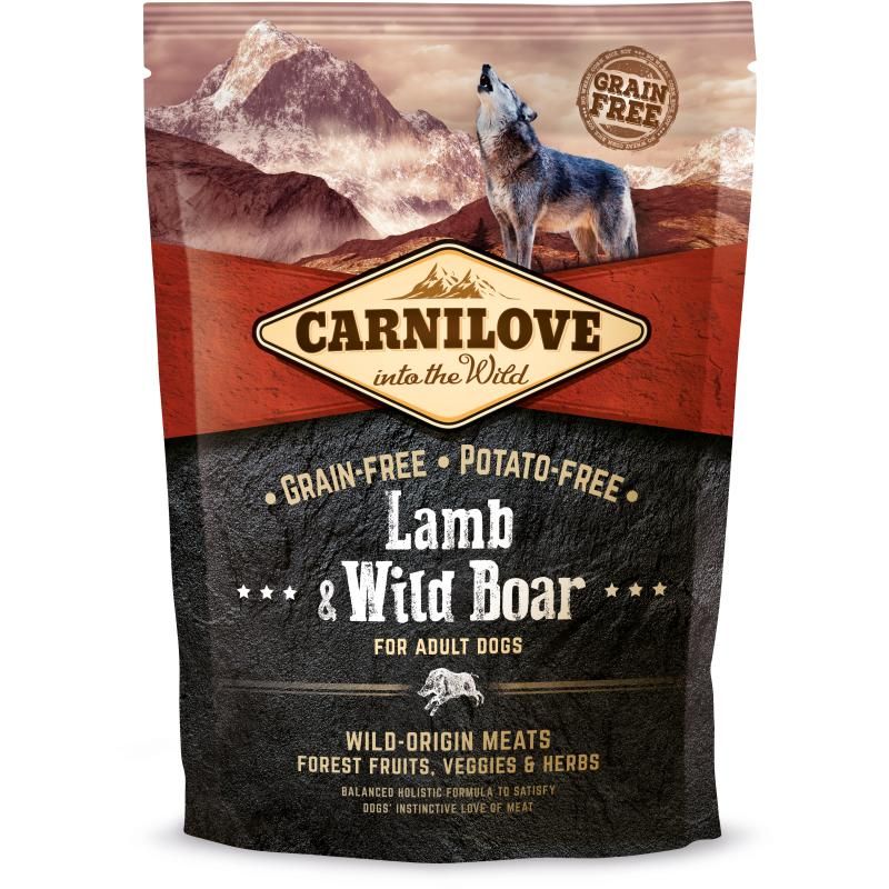 Carnilove Dog Adult - Lamm & Wildschwein | 1,5 kg
