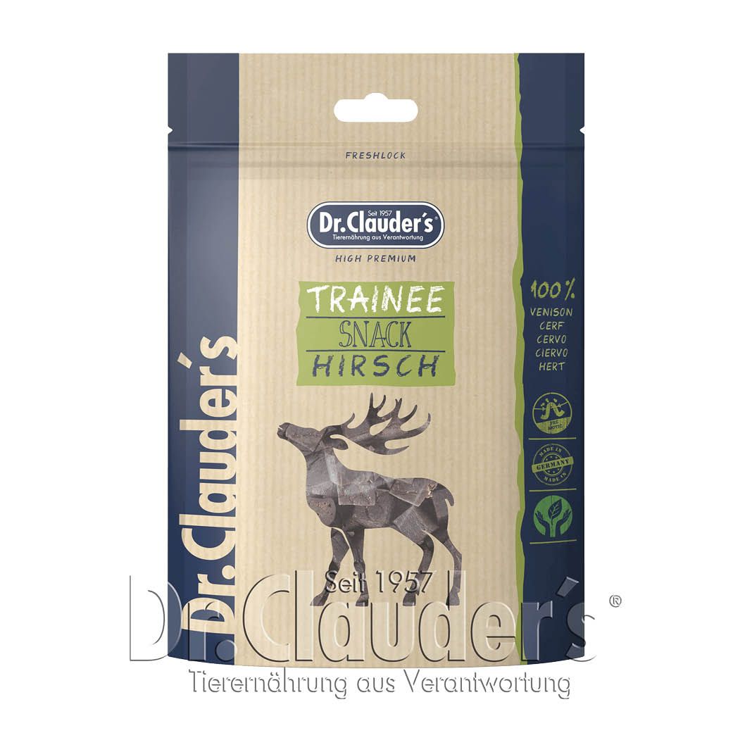 Dr. Clauder's Trainee Snack Hirsch | 80 g