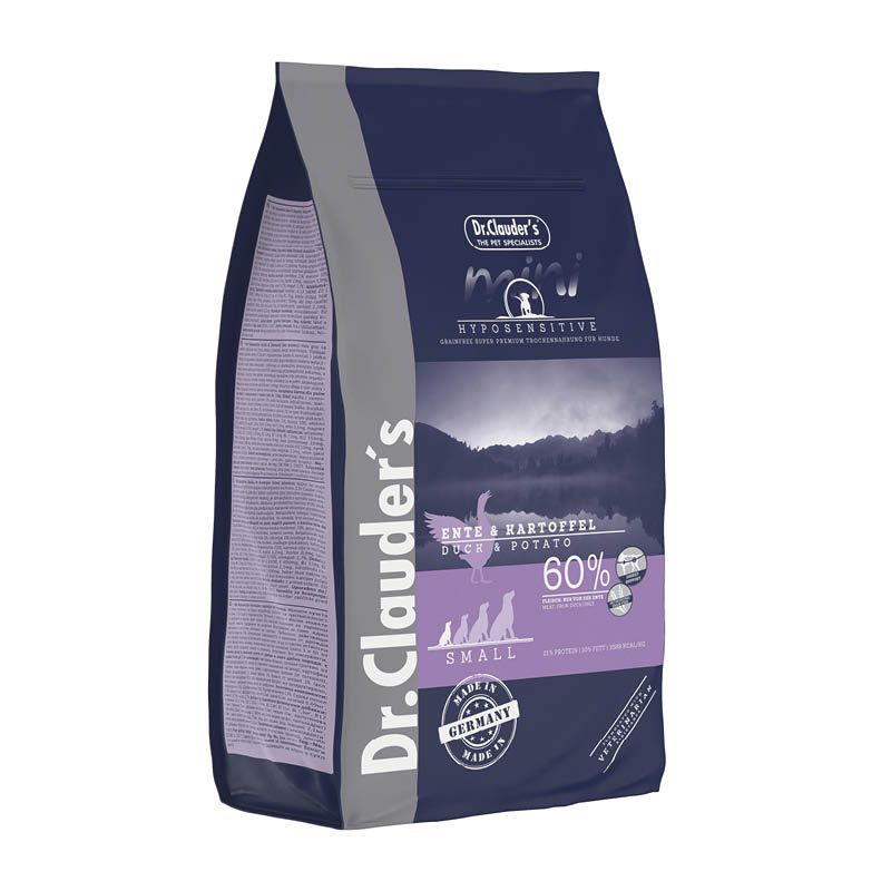 Dr. Clauder's Mini Hyposensitive Ente & Kartoffel | 4 x 2 kg
