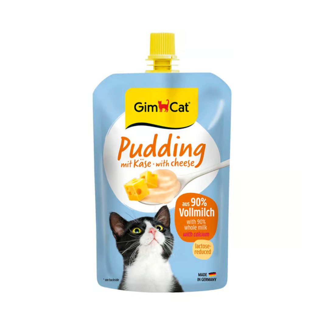 GimCat Pudding mit Käse | 10 x 100 g