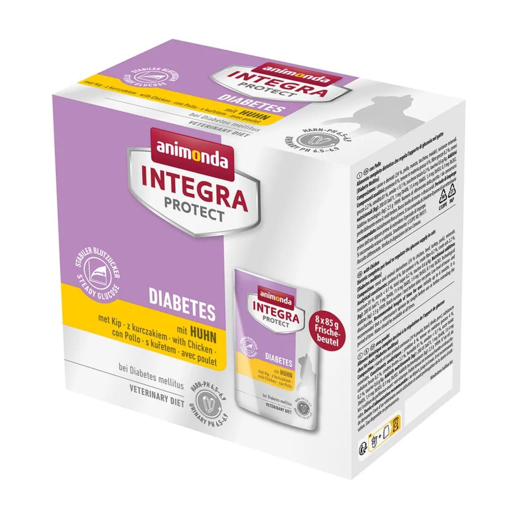 animonda INTEGRA PROTECT - Pouch - Diabetes - mit Huhn - Frischebeutel