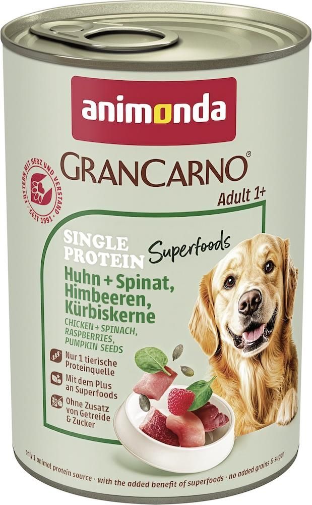 animonda GranCarno - Dose - Adult - Single Protein + Superfoods