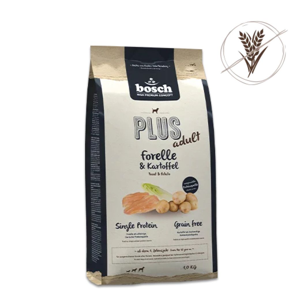 Bosch HPC Soft/Plus Adult Forelle & Kartoffel | 1 kg