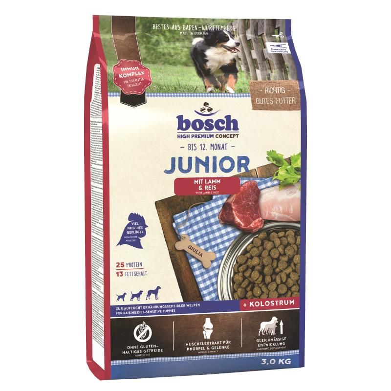 Bosch HPC Junior mit Lamm & Reis | 3 kg