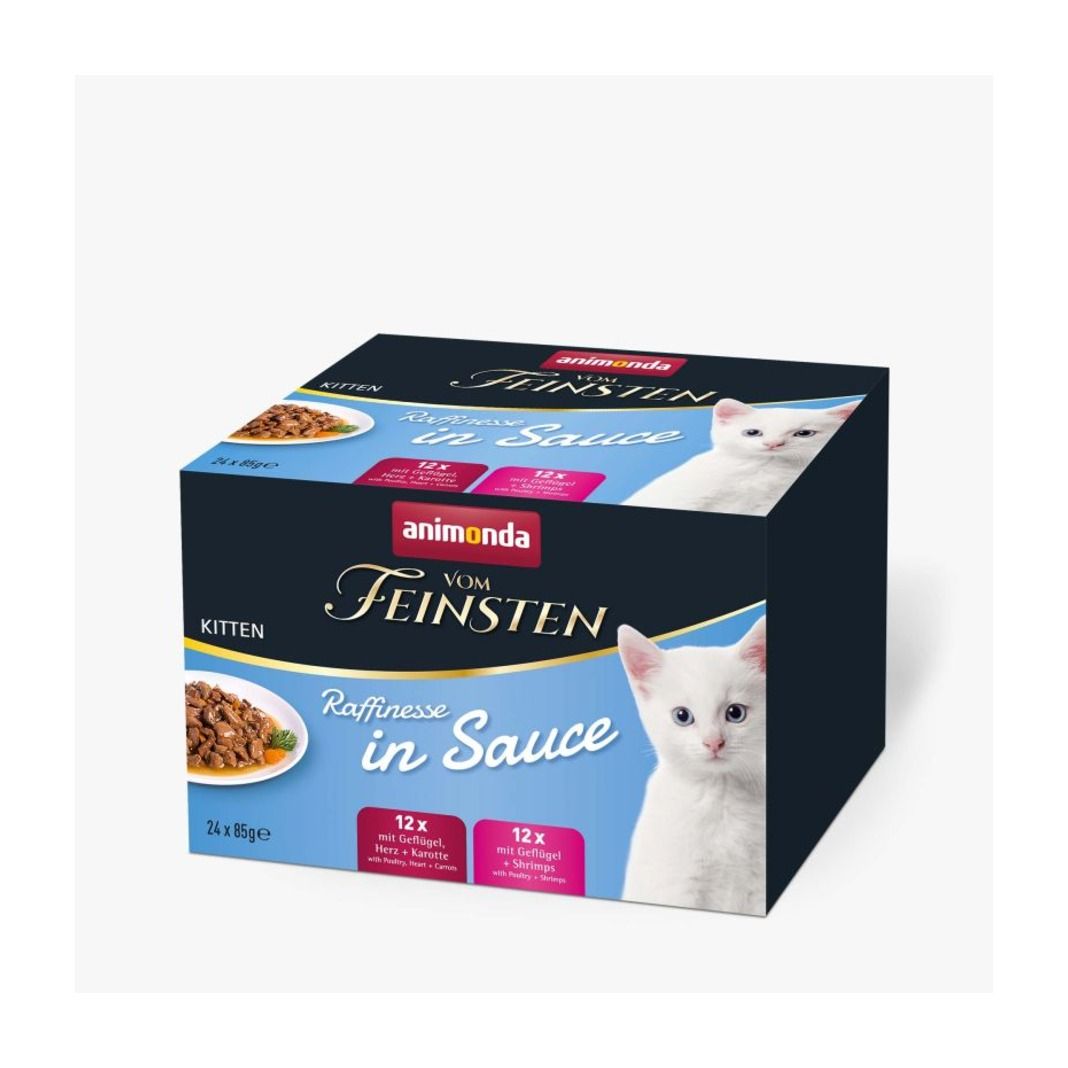 animonda Vom Feinsten Kitten Raffinesse in Sauce Mixpack