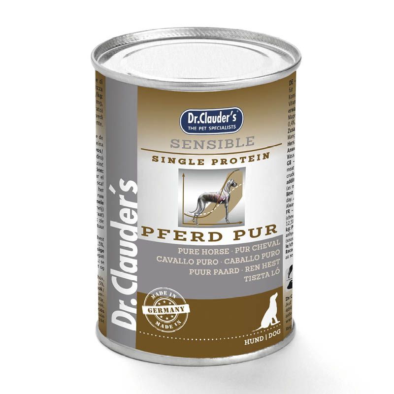 Dr. Clauder's Diät - Sensible - Pferd Pur | 6 x 400 g