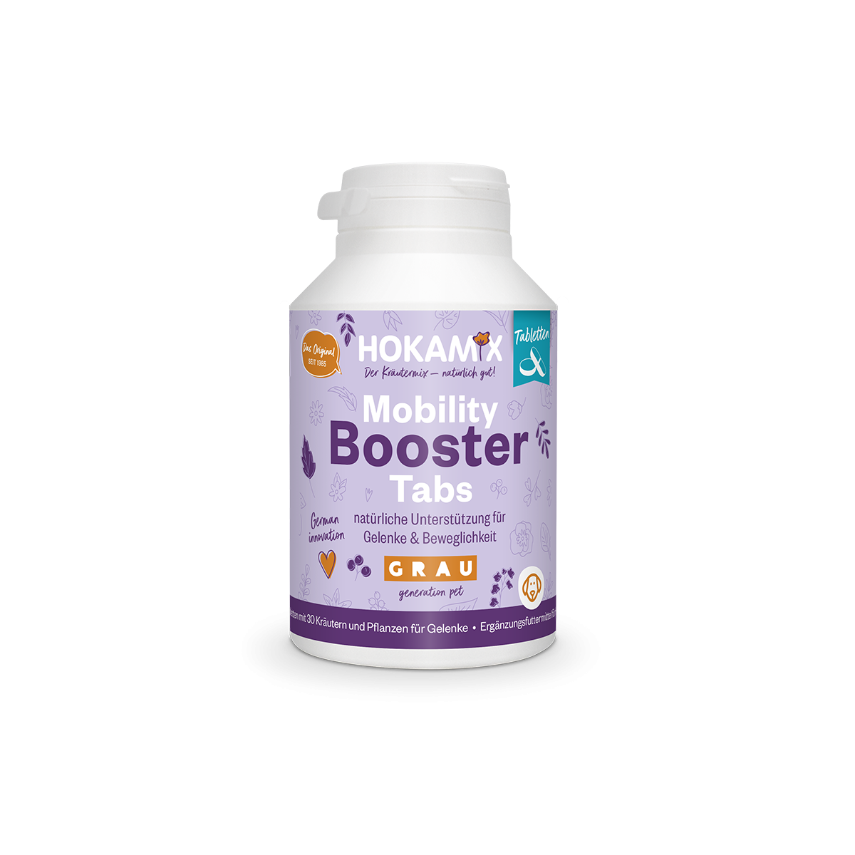 Grau Hund Hokamix30 Mobility Tabletten | 190 Stück