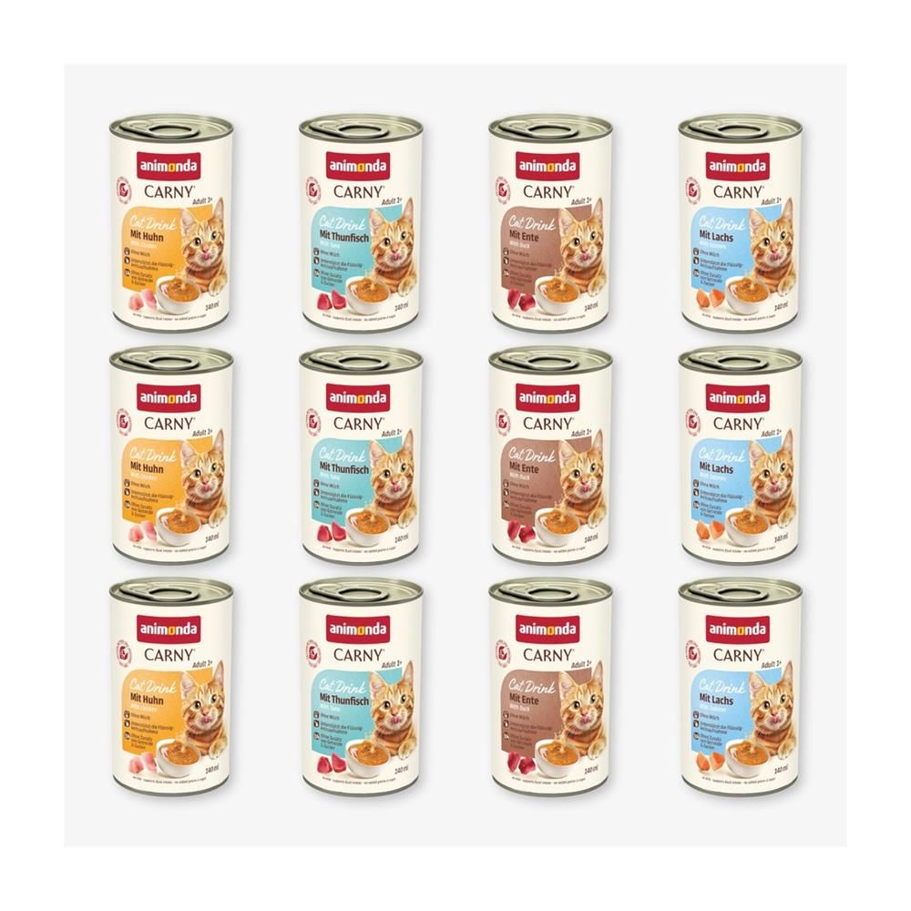 animonda Carny Adult Cat Drink Mixpack | 12 x 140 ml