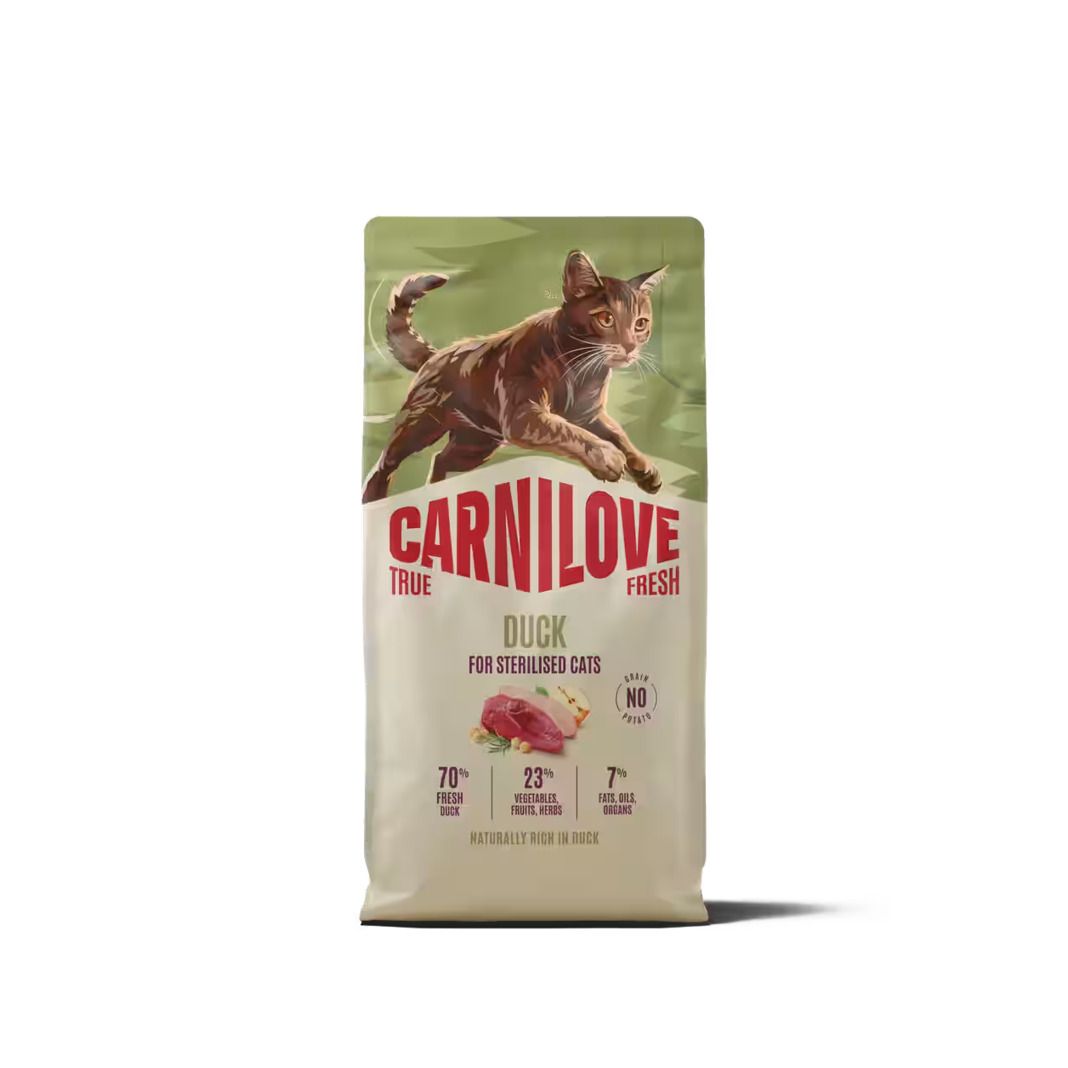 Carnilove Cat True Fresh - Adult Sterilised - Ente | 2 x 6 kg