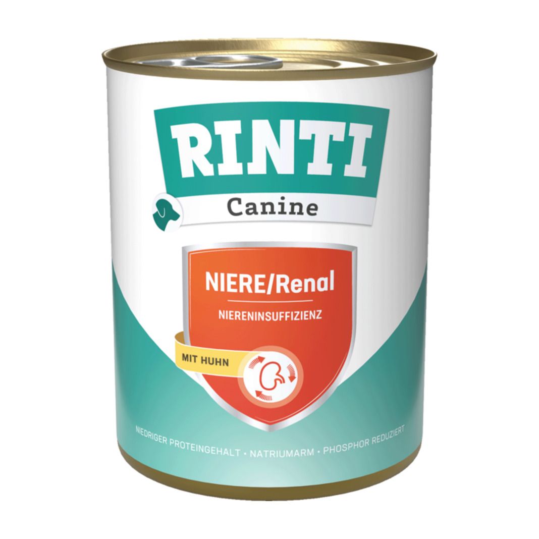 Rinti Canine Niere/Renal Huhn | 6 x 800 g